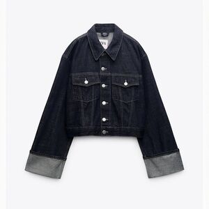 Never worn Zara Jean jacket